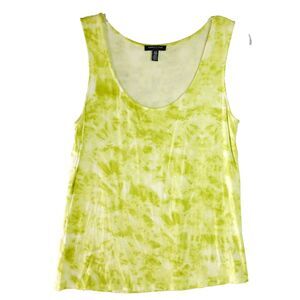 Kenneth Cole Womens Size M Green Tank Pullover Top